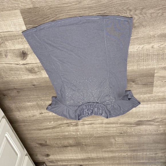 Lululemon Run Wild Short Sleeves Tech Tee Reflective Ruffle Details - Picture 4 of 12